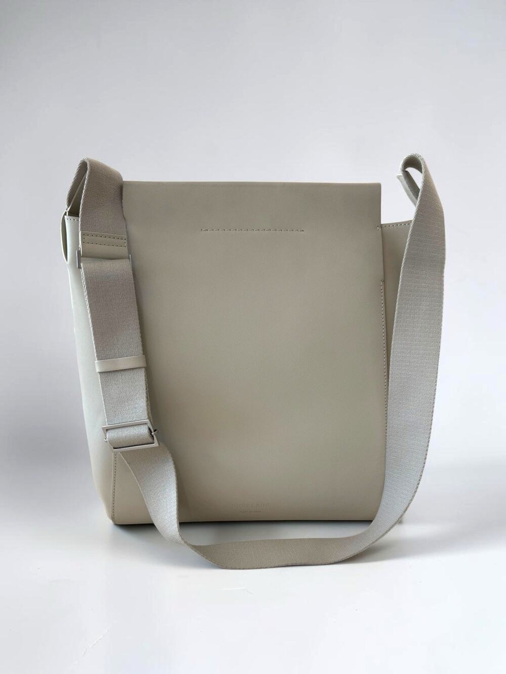 Everlane The Form Bag Cream Leather Shoulder Crossbody Handbag Women’s Purse
